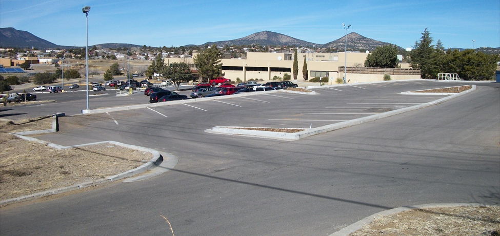 Gila Regional Medical Center Business Parking Lot